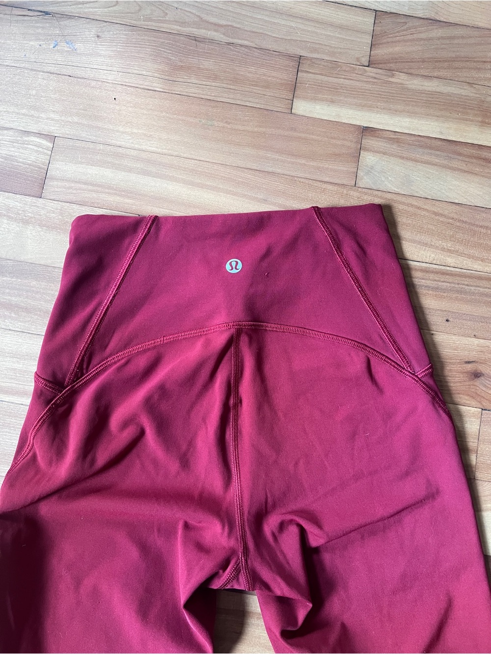 Lululemon Train Times 25” 7/8 in Dark Sport Red - Picture 7 of 10